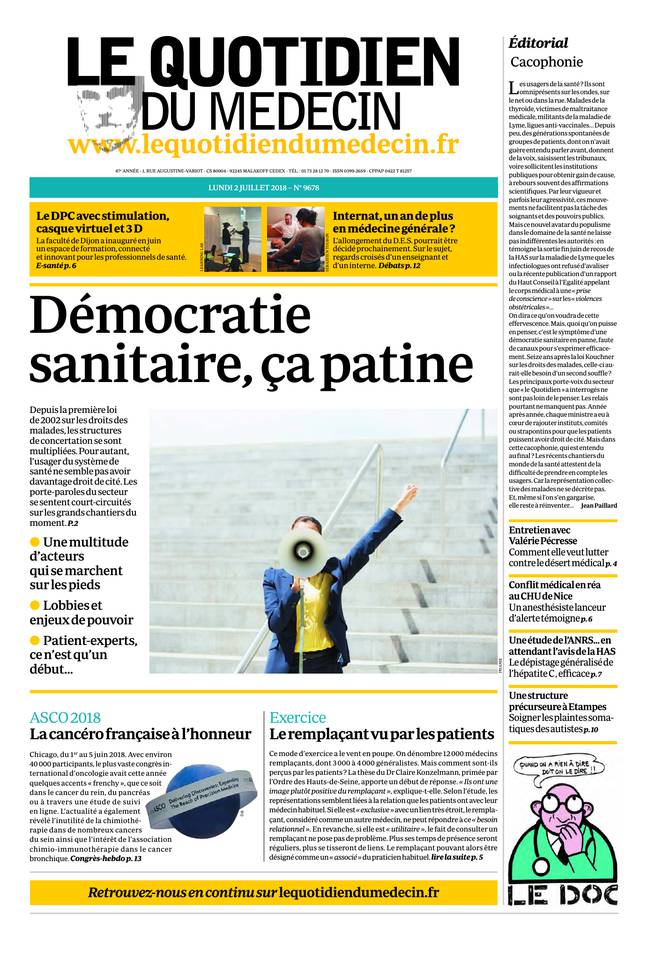 Journal du 2 JUILLET 2018