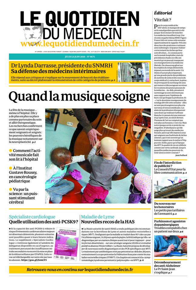 Journal du 21 JUIN 2018