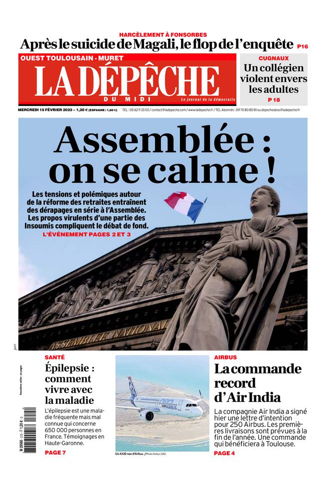15 février 2023 La Dépêche du Midi La Dépêche du midi