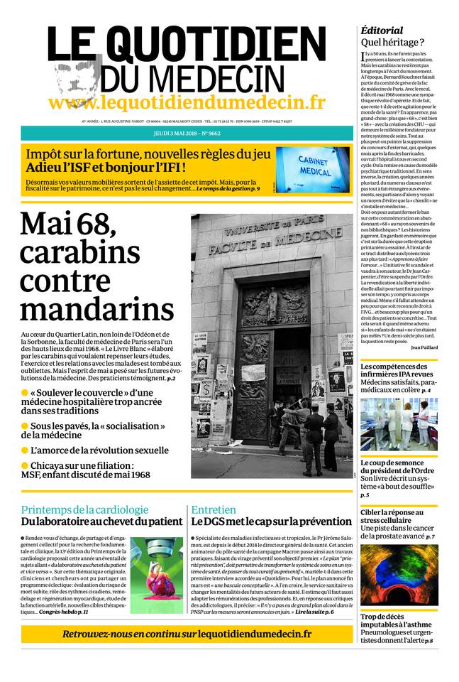 Journal du 3 MAI 2018