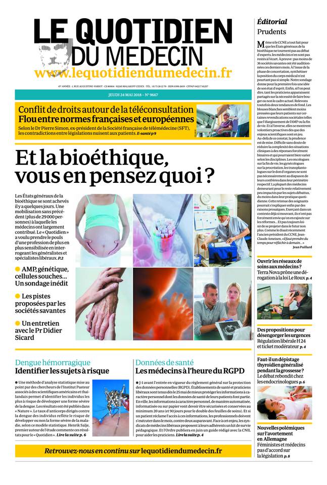 Journal du 24 MAI 2018