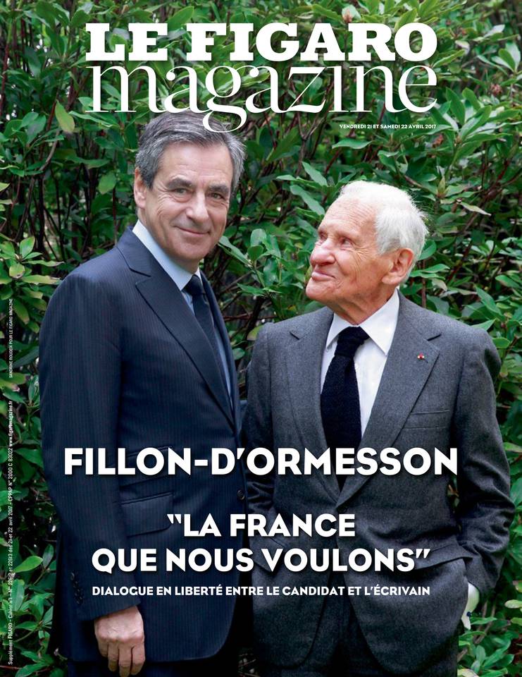 Le Figaro Magazine Une du 21 avril 2017