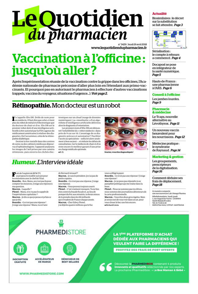 Le Quotidien du Pharmacien