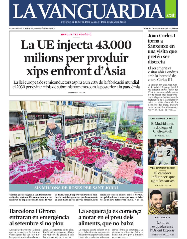 19 De Abril De 2023 - La Vanguardia - LaVanguardia