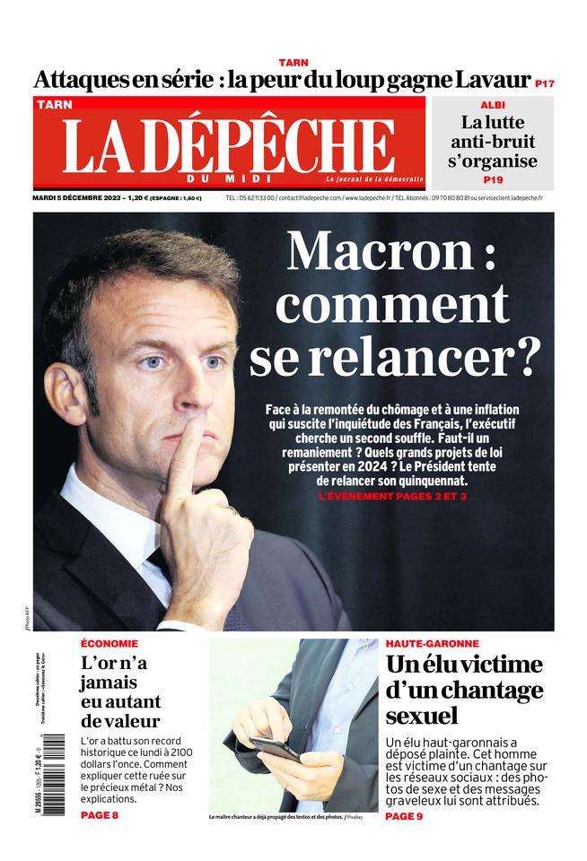 5 décembre 2023 La Dépêche du Midi La Dépêche du midi