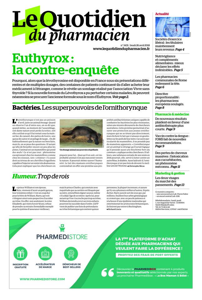 Le Quotidien du Pharmacien