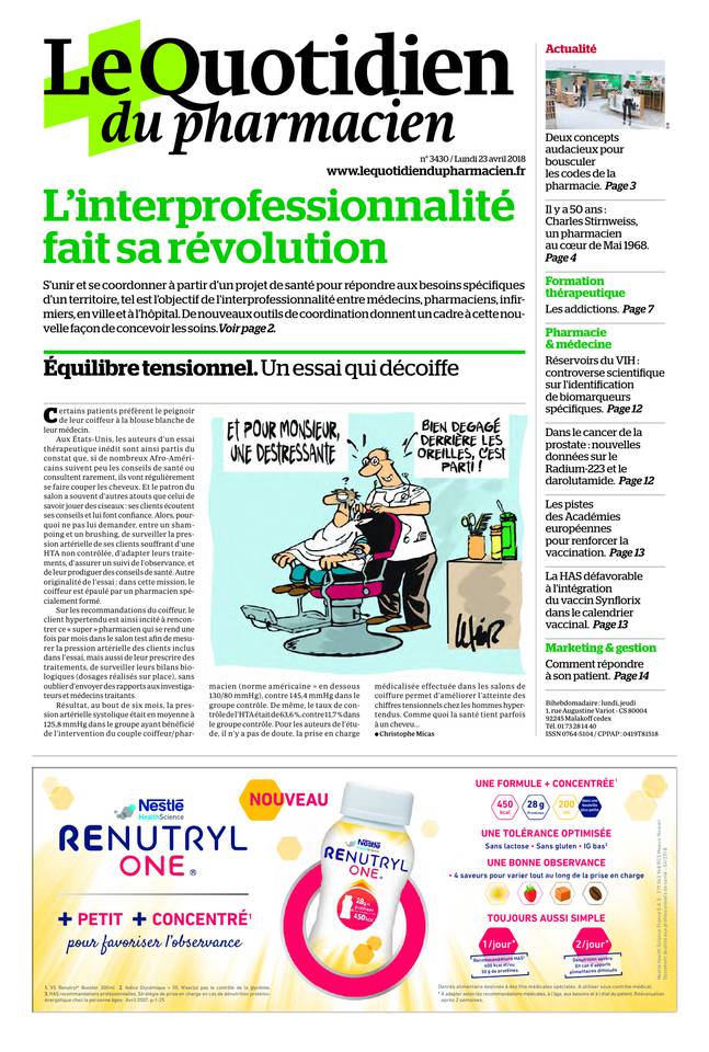 Le Quotidien du Pharmacien