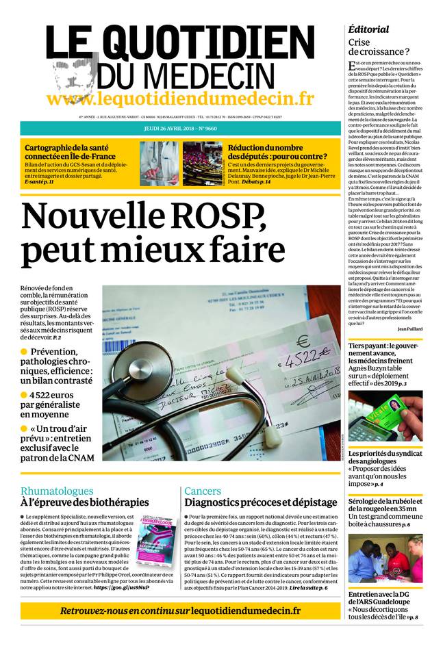 Journal du 26 AVRIL 2018