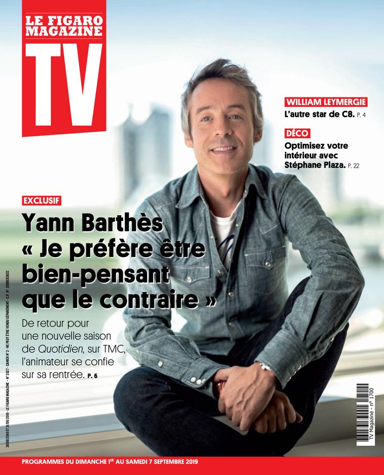 Programme Télé Le Figaro En Ce Moment Le TV Magazine et son programme télé du 01 septembre 2019 Le Kiosque
