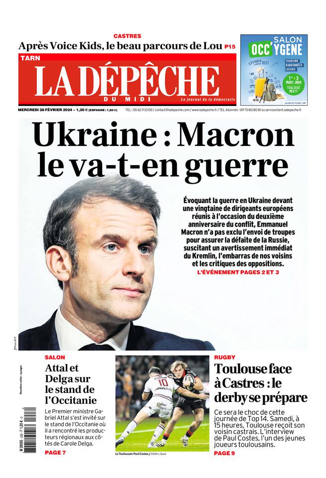 28 février 2024 La Dépêche du Midi La Dépêche du midi