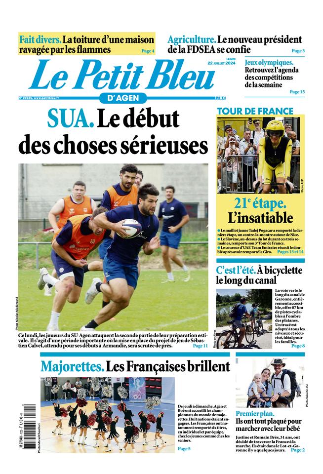 Le Petit Bleu d'Agen N°20220104 du 04 janvier 2022 à télécharger sur iPad