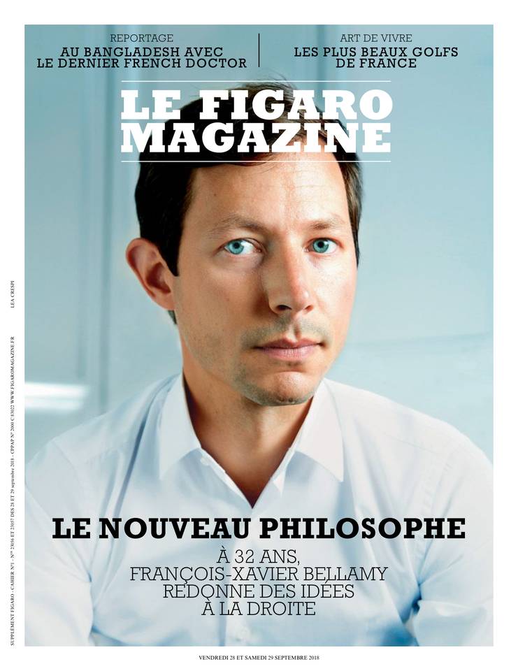 Le Figaro Magazine Une du 28 septembre 2018