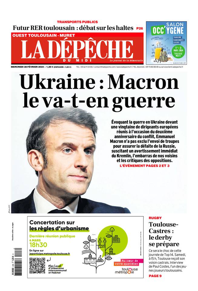 28 février 2024 La Dépêche du Midi La Dépêche du midi