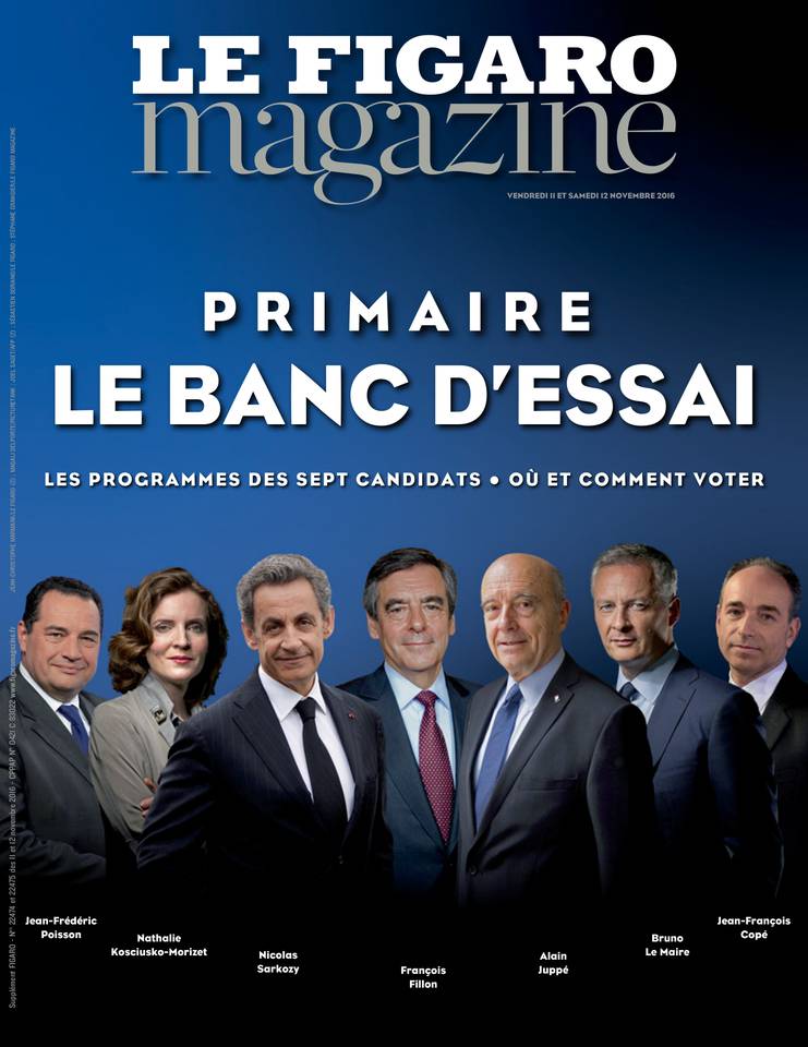 Le Figaro Magazine Une du 11 novembre 2016