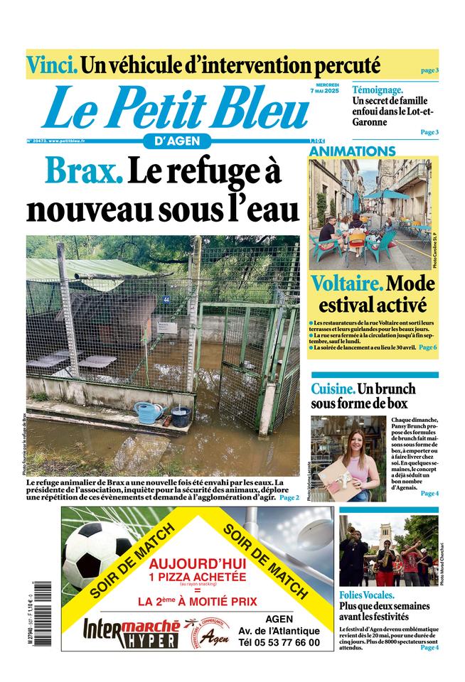 Le Petit Bleu d'Agen N°20230111 du 11 janvier 2023 à télécharger sur iPad