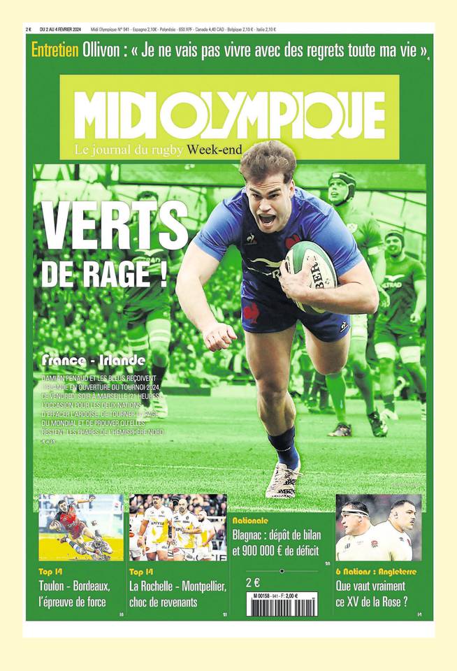 PANINI « TOP 14 RUGBY 2023-2024 » : fiche signalétique (France)