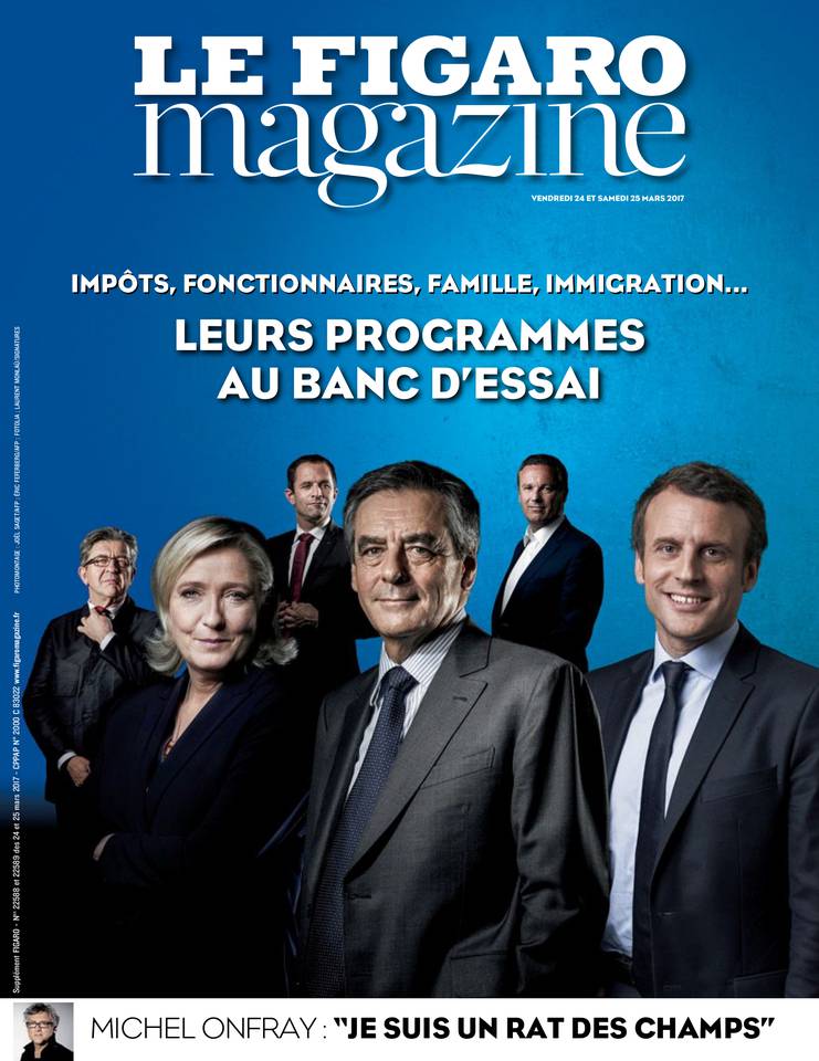 Le Figaro Magazine Une du 24 mars 2017