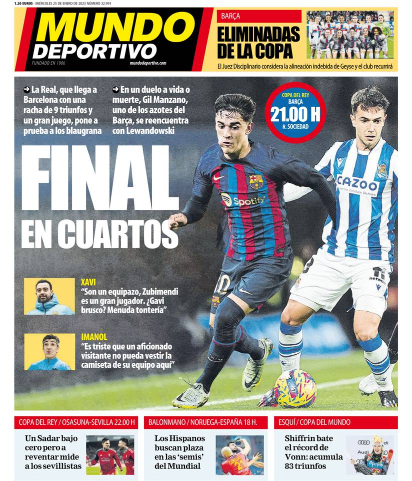Mundo Deportivo Noticias deportivas Fútbol motor tenis y más