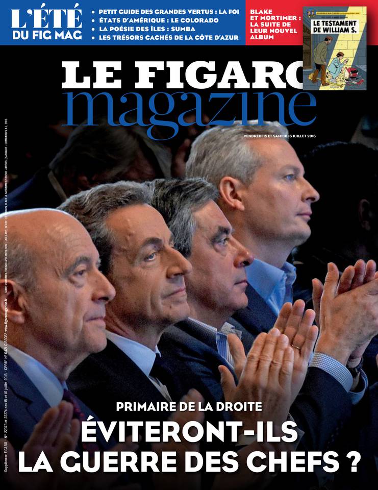 Le Figaro Magazine Une du 15 juillet 2016