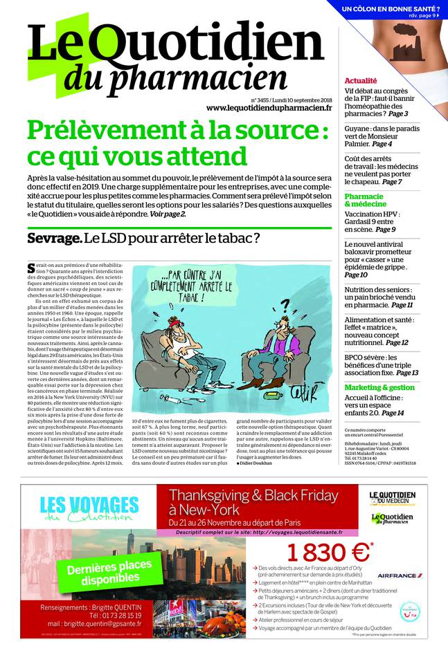 Le Quotidien du Pharmacien