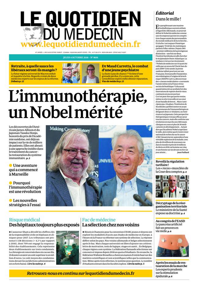 Journal du 4 OCTOBRE 2018