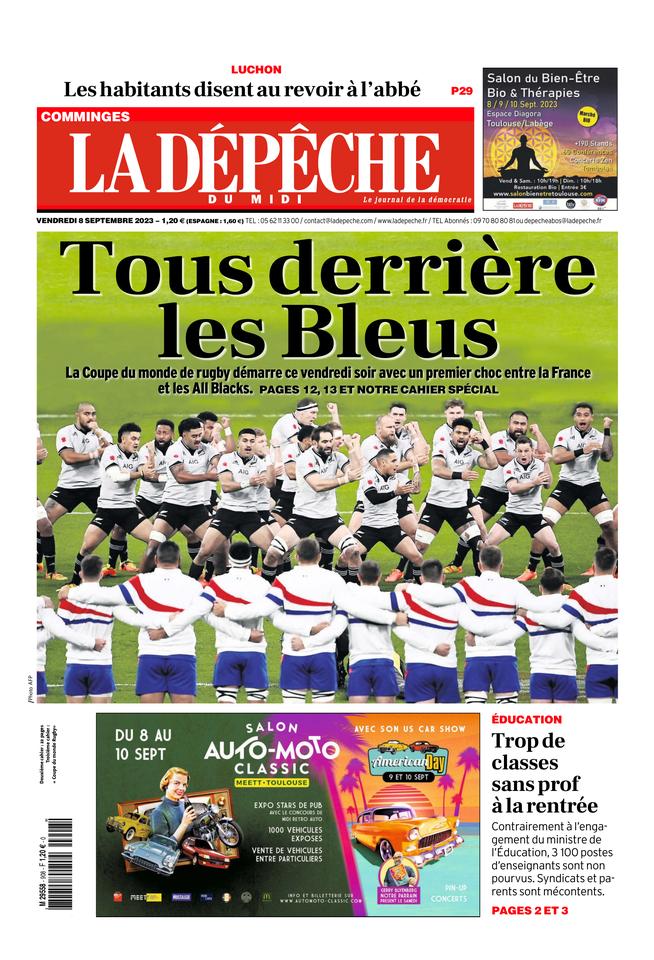 8 septembre 2023 La Dépêche du Midi La Dépêche du midi