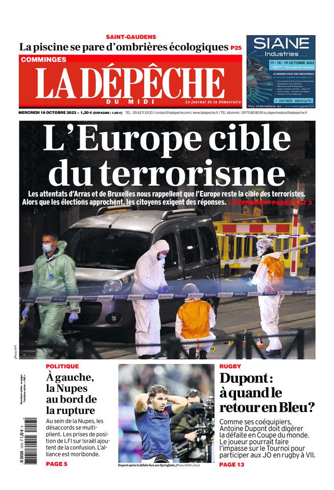 18 octobre 2023 La Dépêche du Midi La Dépêche du midi