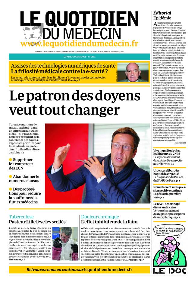 Journal du 26 MARS 2018