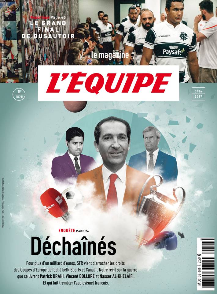 L'Equipe magazine n°1820 du vendredi 02 juin 2017