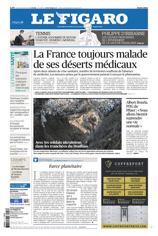 Le Figaro du 17 janvier 2022