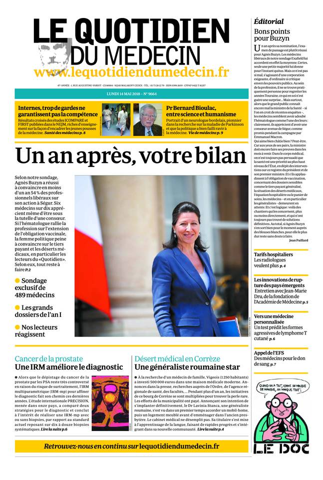 Journal du 14 MAI 2018