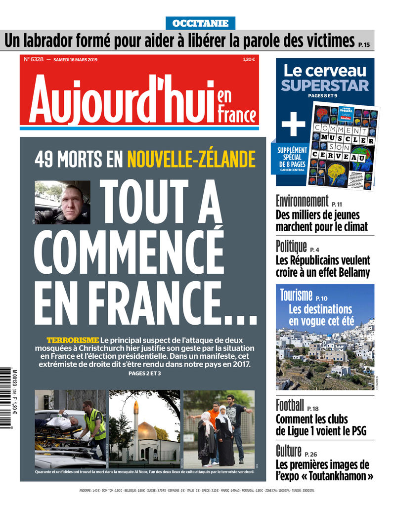  En  Aujourdhui Actualit s France www journaux  fr 