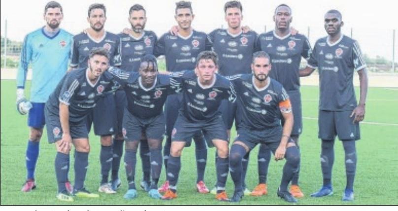 ■ 17 h 30, complexe sportif. Le groupe : Milosavljevic - Charpentier, Durimel, Lidouren, Hamdi, Sonnerat, Lajugie, Soler Inzerillo, Tournier, Odzoumo, Pomponi, Foulon, Cropanese, Grimaldi .