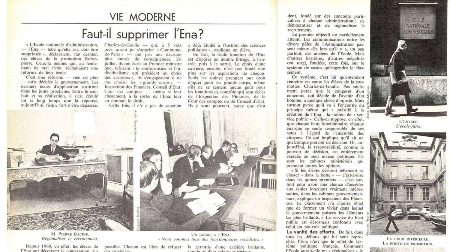 Par Jacqueline Giraud et Elisabeth Schemla (en 1971)