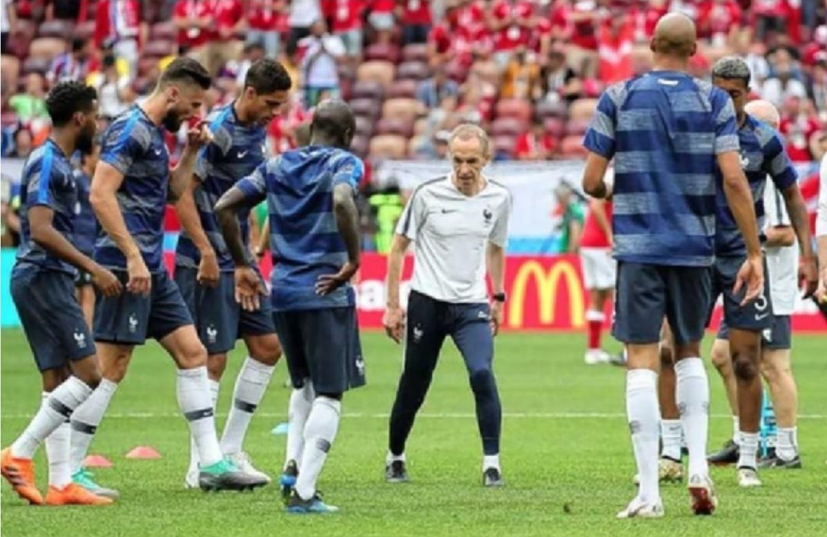 Christophe Geoffroy,FRÉDÉRIQUE PÉTRÉ,L’entretien a été réalisé vendredi, à la veille du match décisif des huitièmes de finale.