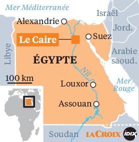 Nadia Blétry, au Caire