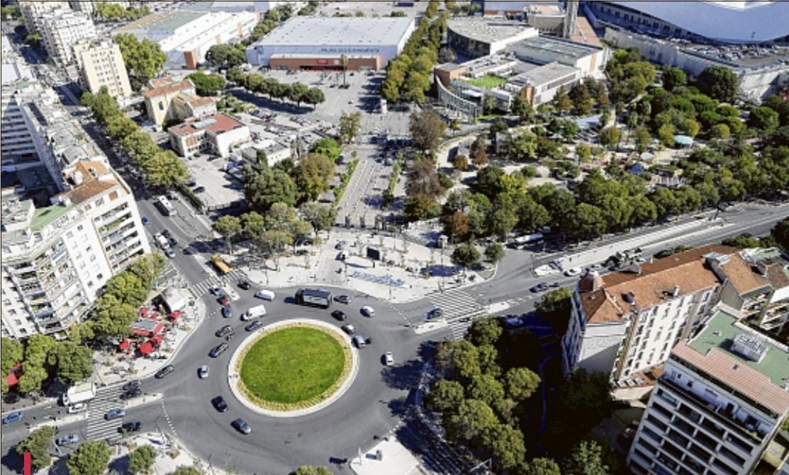 Bientôt La Fin Des Relents Au Rond Point Du Prado Sfr Presse