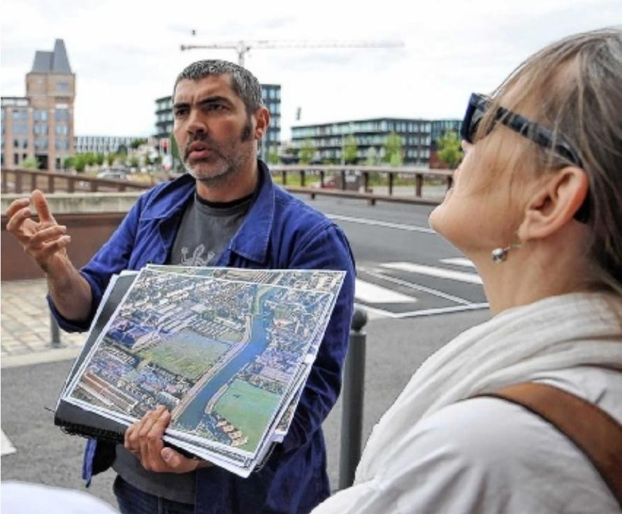 PAR FRÉDÉRICK LECLUYSE,lille@lavoixdunord.fr,Ici, c’est comme à la plage, si vous creusez deux mètres, vous tombez partout sur l’eau.