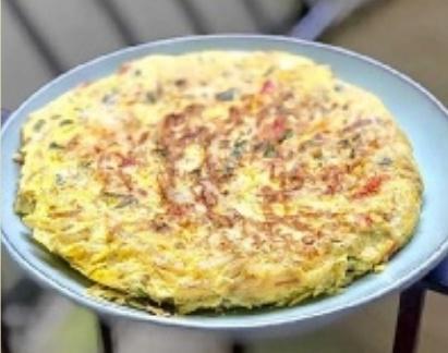 Tortilla aux poivrons