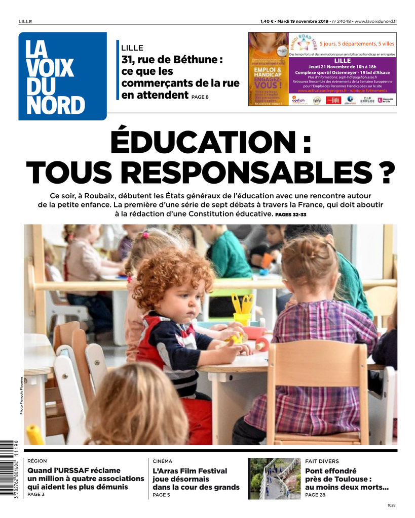 La Voix Du Nord Lille Edition Du 19 Nov 2019 Sfr Presse