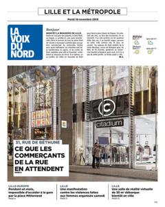 La Voix Du Nord Lille Edition Du 19 Nov 2019 Sfr Presse