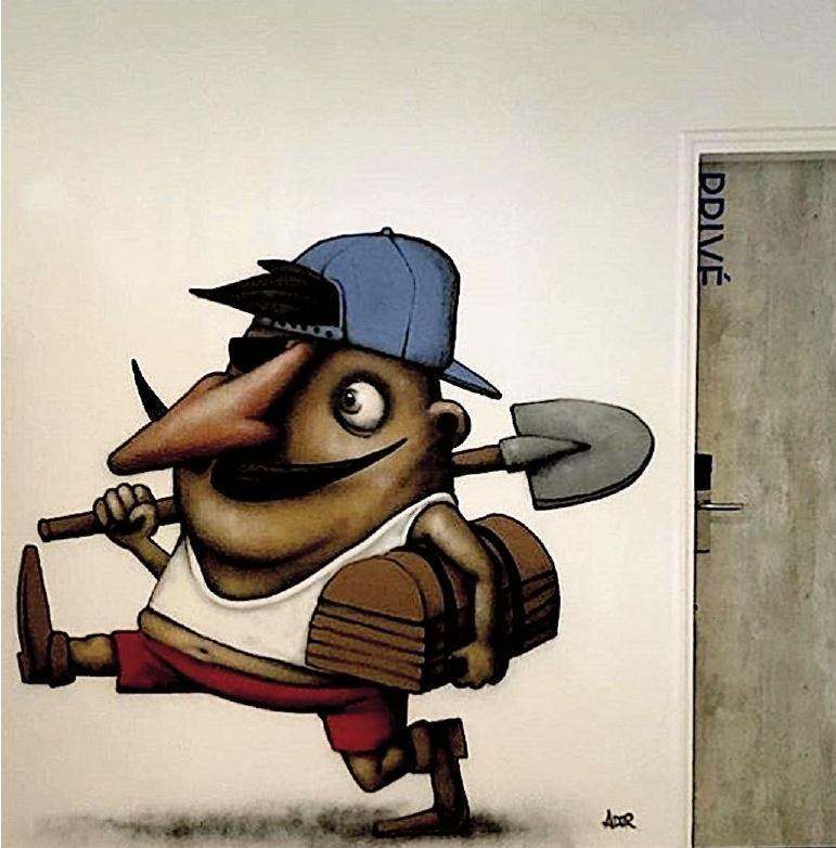 M.D.,"Odyssée", à voir en exposition au Grand Bleu de Saint-Gilles-les-Bains jusqu’au 17 juin.