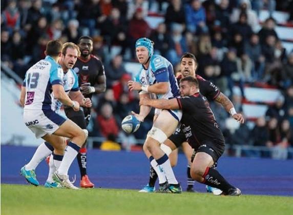 PHILIPPE KALLENBRUNN,Coupe d’Europe, 1re journée :,La Rochelle-Exeter 12-31 Clermont-Harlequins 53-21