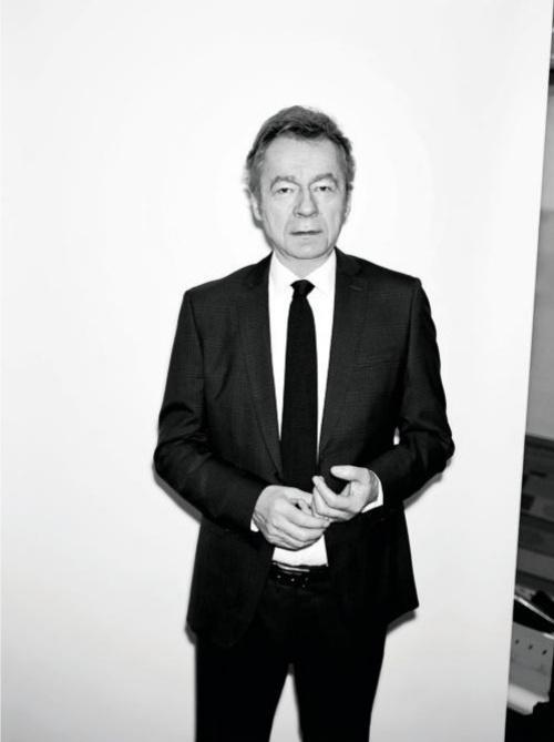 MICHEL DENISOT,Conseiller éditorial de Vanity Fair, photographié par Samuel Kirszenbaum.