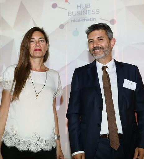 LES AMBASSADEURS DU THÈME,Nathalie Orvoen, Nice Start(s) Up (Nice) Frédéric Guigou, Pizzorno Environnement (Draguignan)