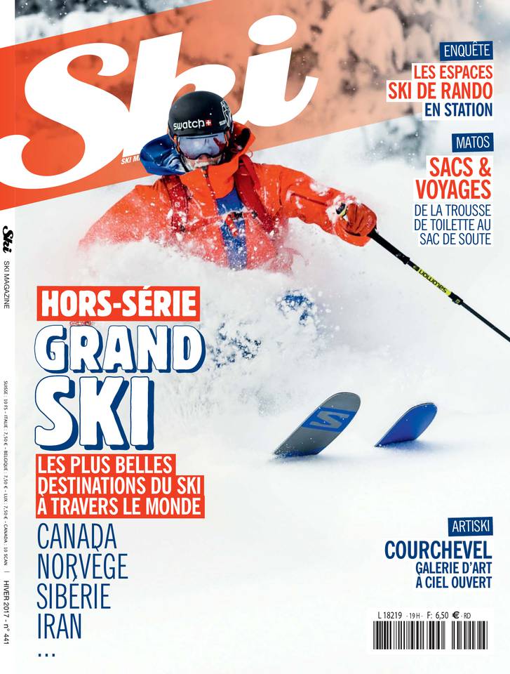Ski Magazine 01 février 2017 Abonnement Ski Mag Pas Cher avec le BOUQUET ePresse.fr