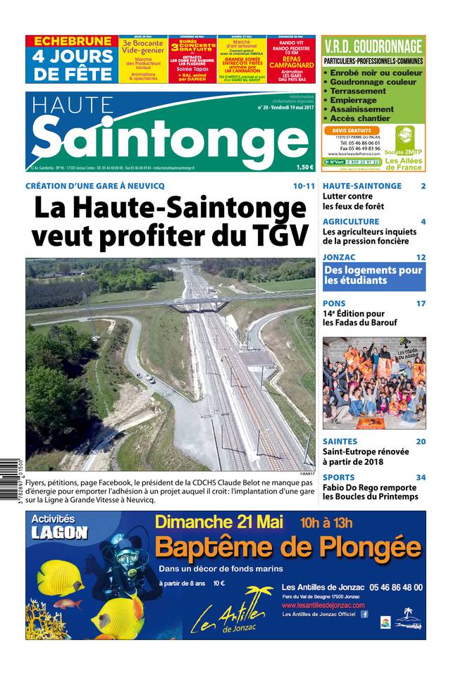 Haute Saintonge 19 mai 2017 Haute Saintonge du 19 mai 2017 à télécharger sur iPad
