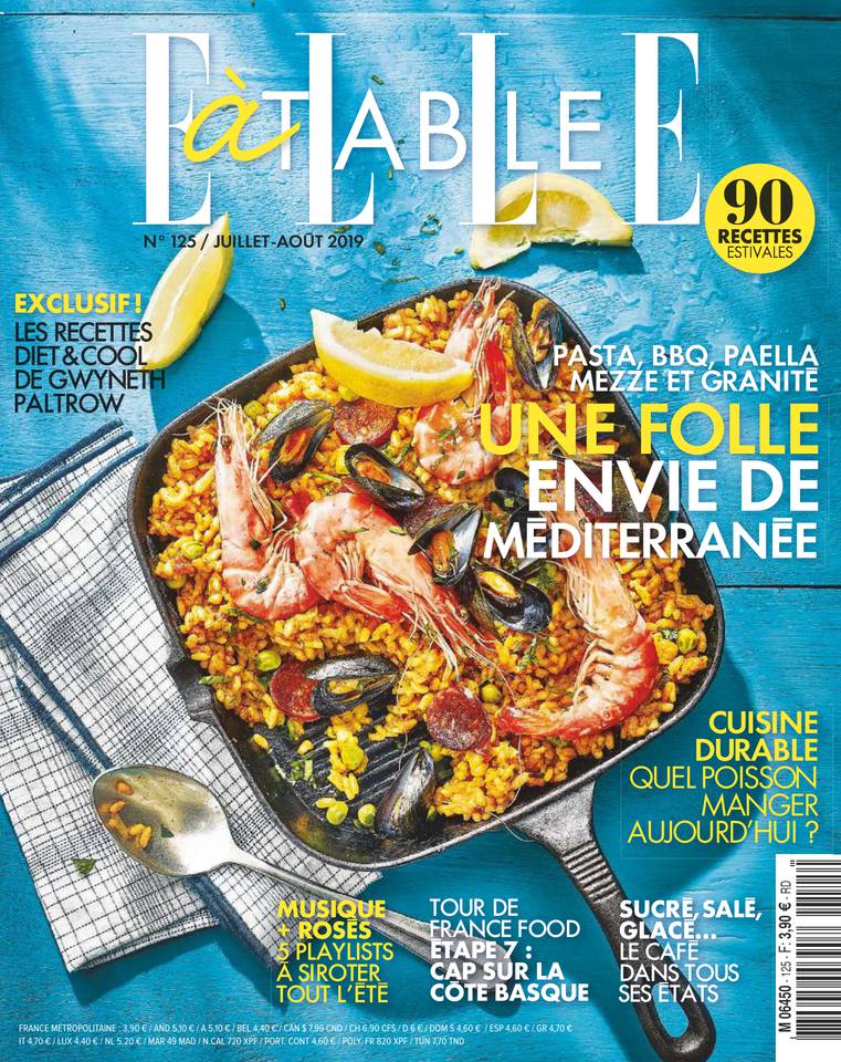 ELLE à Table 04 juillet 2019 Abonnement à ELLE à Table Pas Cher avec le BOUQUET ePresse.fr