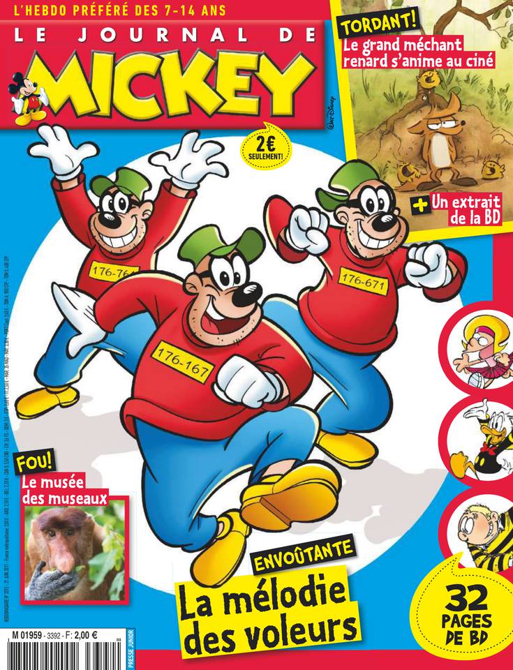 Le Journal de Mickey 21 juin 2017 Abonnement Le Journal de Mickey Pas Cher avec le BOUQUET ePresse.fr