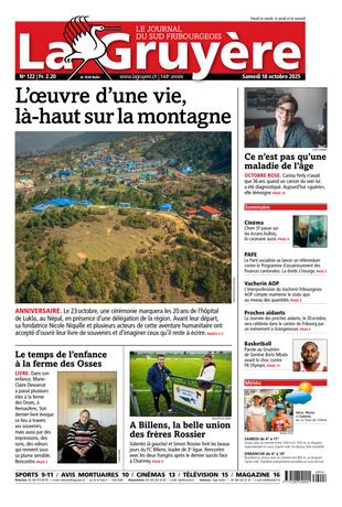 Couverture du magazine en date du 2025-10-18